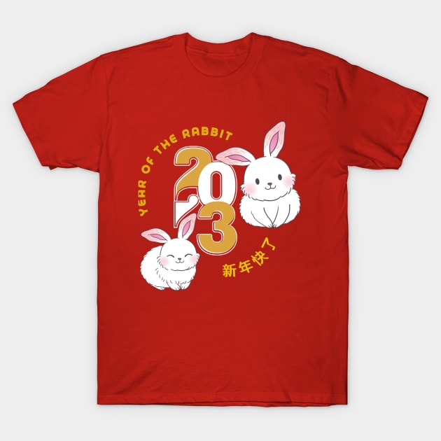 Year of the Rabbit T-Shirt by SimplyKlothes